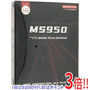 y15.0̂A18̓|Cg3{IzMONSTER STORAGE M.2 2280 SSD 2TB MS950G75PCIe4-02TB