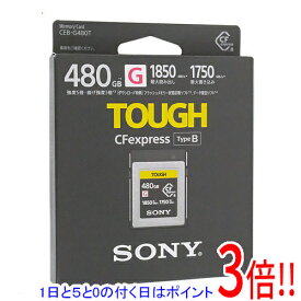 【1日と5.0のつく日、18日はポイント3倍！】SONY製 CFexpress Type B メモリーカード 480GB CEB-G480T