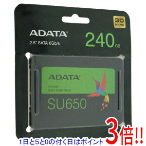 �y1����5.0�̂����A18���̓|�C���g3�{�I�z�y�V�i�󂠂�(�������E��Ԃ�)�z A-DATA SSD Ultimate SU650 ASU650SS-240GT-R 240GB