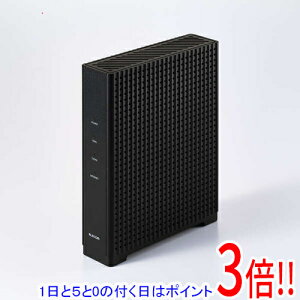 �y�����ۏؑΉ�!!�z�y1����5.0�̂����A18���̓|�C���g3�{�I�zELECOM Wi-Fi 7 2882+688Mbps �Z�L�����e�B����1G���[�^�[ WRC-BE36GSD-B �u���b�N