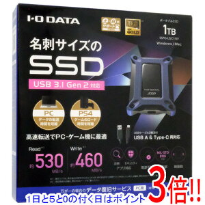 �y�����ۏؑΉ�!!�z�y1����5.0�̂����A18���̓|�C���g3�{�I�zI-O DATA �|�[�^�u��SSD 1TB SSPG-USC1NV