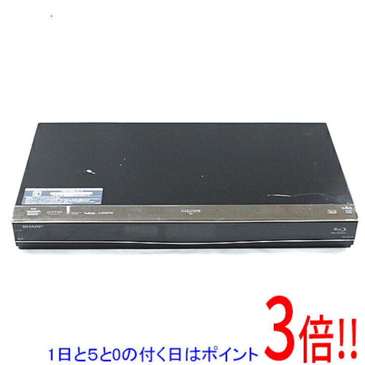 楽天市場】【中古】SHARP AQUOS ブルーレイディスクレコーダー BD-W550  