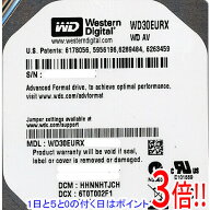 【1日と5.0のつく日、18日はポイント3倍！】Western Digital製HDD WD30EURX 3TB SATA600
