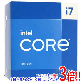 【いつでも2倍！1日と5．0のつく日は3倍！18日も3倍！】【中古】Core i7 13700 2.1GHz LGA1700 65W SRMBA 元箱あり