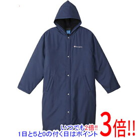 【いつでも2倍！1日と5．0のつく日は3倍！18日も3倍！】CHAMPION チャンピオン F (フリー) サイズ BENCH COAT ベンチコート ネイビー