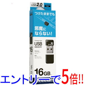 y15.0̂A18̓|Cg3{IzELECOM ^USB 16GB MF-SU2B16GBK ubN