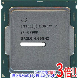 中古 【中古】Core i7 6700K 4.0GHz 8M LGA1151 95W SR2L0