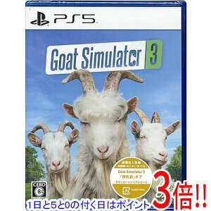 �y1����5.0�̂����A18���̓|�C���g3�{�I�zGoat Simulator 3(�S�[�g�V�~�����[�^�[ 3) ���񕕓����T�t�� PS5