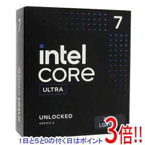 �y1����5.0�̂����A18���̓|�C���g3�{�I�z�y�V�i�󂠂�(�������E��Ԃ�)�z Core Ultra 7 265K 3.9GHz LGA1851 SRQCW