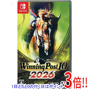 �y1����5.0�̂����A18���̓|�C���g3�{�I�zWinning Post 10 2026 Nintendo Switch