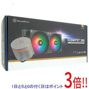 �y1����5.0�̂����A18���̓|�C���g3�{�I�zSILVERSTONE�� CPU�N�[���[ IceMyst 280 SST-IM280-ARGB