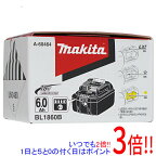 【いつでも2倍！1日と5．0のつく日は3倍！18日も3倍！】マキタ リチウムイオンバッテリー 6Ah BL1860B A-60464 雪マーク付き