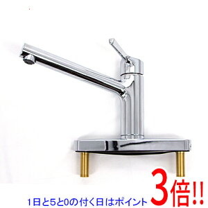 【1日と5.0のつく日、18日はポイント3倍!】【新品訳あり(箱きず・やぶれ)】 TOTO キッチン用 台付シングル混合水栓 TKS05310J