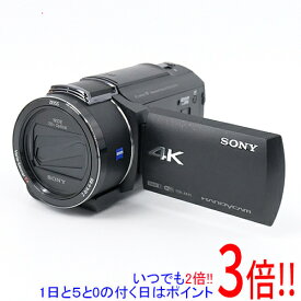 【いつでも2倍！1日と5．0のつく日は3倍！18日も3倍！】【中古】SONY製 デジタル4Kビデオカメラレコーダー FDR-AX45/B ブラック