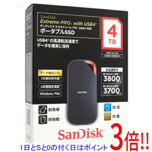 �y1����5.0�̂����A18���̓|�C���g3�{�I�zSANDISK �|�[�^�u��SSD �G�N�X�g���[�� �v�� SDSSDE82-4T00-J25 4TB