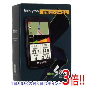 �y1����5.0�̂����A18���̓|�C���g3�{�I�zbryton �T�C�N���R���s���[�^�[ �{�̂̂� Rider S810 E