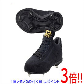 【1日と5.0のつく日、18日はポイント3倍！】XANAX(ザナックス) 28.0cm 樹脂底スパイク トラストプロDL BS-418DL 9090 ブラック×ブラック