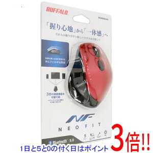 �y1����5.0�̂����A18���̓|�C���g3�{�I�zBUFFALO BlueLED�}�E�X BSMBB540RD ���b�h