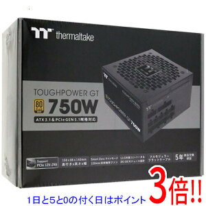 �y1����5.0�̂����A18���̓|�C���g3�{�I�zThermaltake TOUGHPOWER GT/0750W ATX3.1 PS-TPT-0750FNFAGJ-3 �u���b�N