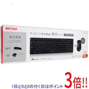 �y1����5.0�̂����A18���̓|�C���g3�{�I�zBUFFALO ����2.4GHz �É��݌v �t���L�[�{�[�h �}�E�X�Z�b�g ���{��z�� BSKBW340SBK �u���b�N