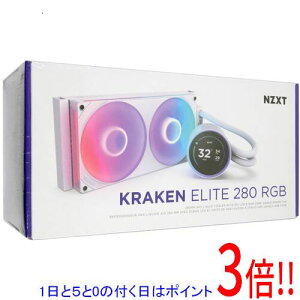 y15.0̂A18̓|Cg3{IzNZXT ȈՐCPUN[[ Kraken Elite 280 RGB RL-KR28E-W2 zCg
