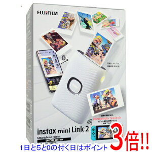 �y�����ۏؑΉ�!!�z�y1����5.0�̂����A18���̓|�C���g3�{�I�zFUJIFILM �X�}�[�g�t�H���p�v�����^�[ instax mini Link 2 SPECIAL EDITION �N���C�z���C�g