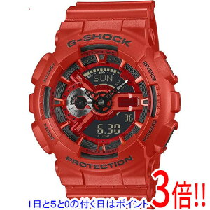 �y�����ۏؑΉ�!!�z�y1����5.0�̂����A18���̓|�C���g3�{�I�zCASIO �r���v G-SHOCK GA-110RRB-4AJF