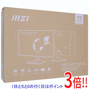 �y�����ۏؑΉ�!!�z�y1����5.0�̂����A18���̓|�C���g3�{�I�zMSI 27�^ �t�����j�^�[ PRO MP275W E2