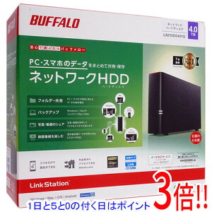 �y�����ۏؑΉ�!!�z�y1����5.0�̂����A18���̓|�C���g3�{�I�zBUFFALO LinkStation LS210D0401G 4TB