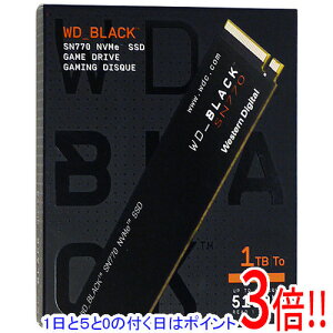 �y1����5.0�̂����A18���̓|�C���g3�{�I�zWestern Digital�� SSD WD_Black SN770 NVMe WDS100T3X0E 1TB
