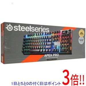 【1日と5.0のつく日、18日はポイント3倍!】SteelSeries ゲーミングキーボード Apex Pro Gen 3 JP