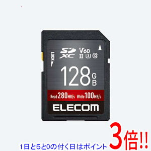 �y1����5.0�̂����A18���̓|�C���g3�{�I�zELECOM SDXC�������[�J�[�h MF-FS128GU23V6R 128GB