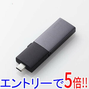 【延長保証対応!!】ELECOM 外付けポータブルSSD ESD-EWC2000GBK ブラック 2TB