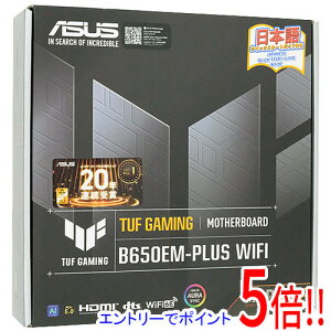 yGg[5{I11/04 20:00`11/11 01F59܂ŁIzASUS MicroATX}U[{[h TUF GAMING B650EM-PLUS WIFI SocketAM5
