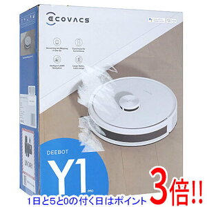 �y�����ۏؑΉ�!!�z�y1����5.0�̂����A18���̓|�C���g3�{�I�zECOVACS ���{�b�g�|���@ DEEBOT Y1 PRO DLX34-22EE �z���C�g