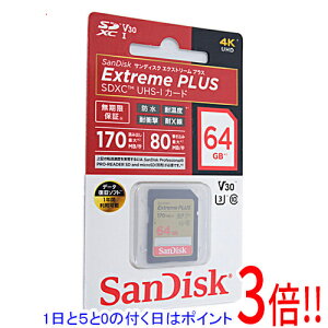 y15.0̂A18̓|Cg3{IzSanDisk SDXC[J[h 64GB SDSDXWH-064G-JNJIP