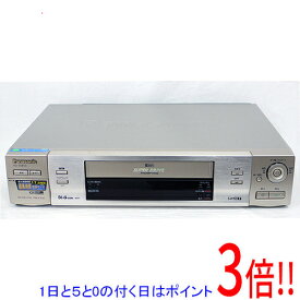 【いつでも2倍！5.0のつく日、18日は3倍！】【中古】Panasonic S-VHS ビデオデッキ NV-SVB10 リモコン付き