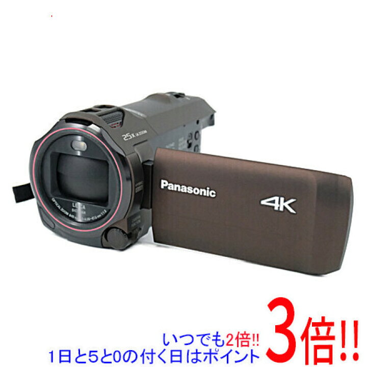 楽天市場】【中古】Panasonic デジタル4Kビデオカメラ 64GB HC-VX992MS 