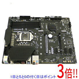 【1日と5.0のつく日、18日はポイント3倍！】【中古】MSI製 ATXマザーボード Z490-S01 LGA1200