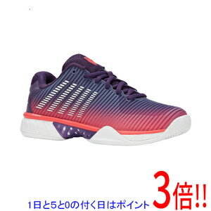 �y1����5.0�̂����A18���̓|�C���g3�{�I�zDUNLOP �_�����b�v 24.5cm �e�j�X�V���[�Y HYPERCOURT EXPRESS 2 WOMEN KS96613593PP �p�[�v��×�s���N