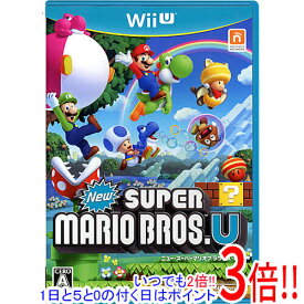 【いつでも2倍！1日と5．0のつく日は3倍！18日も3倍！】【中古】New スーパーマリオブラザーズ U Wii U