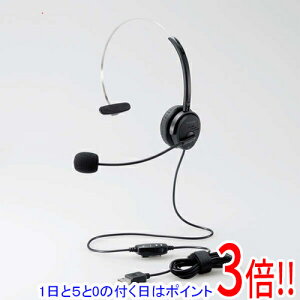 �y1����5.0�̂����A18���̓|�C���g3�{�I�zELECOM �Ў��I�[�o�[�w�b�h�^�C�v USB �w�b�h�Z�b�g HS-HP29UBK