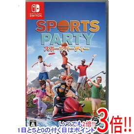 【いつでも2倍！1日と5．0のつく日は3倍！18日も3倍！】【中古】スポーツパーティー Nintendo Switch