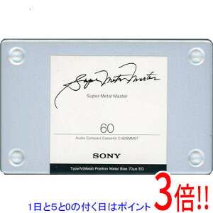 �y1����5.0�̂����A18���̓|�C���g3�{�I�zSONY �J�Z�b�g�e�[�v ���^���|�W�V���� Super Metal Master 60��