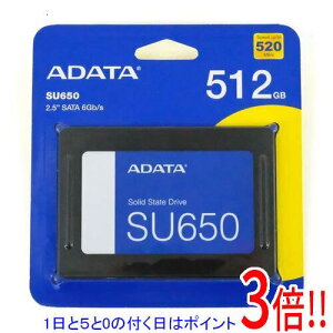 �y1����5.0�̂����A18���̓|�C���g3�{�I�zA-DATA�� SSD Ultimate SU650 ASU650SS-512GT-R 512GB