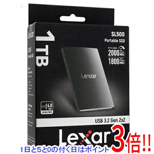 �y1����5.0�̂����A18���̓|�C���g3�{�I�zLEXAR MEDIA �O�t��SSD SL500 LSL500X001T-RNBNG 1TB
