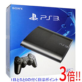 【エントリーで5倍！11/14 10:00〜11/16 23：59まで！】【中古】SONY プレイステーション3 500GB ブラック CECH-4300C 元箱あり