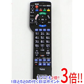 【いつでも2倍！1日と5．0のつく日は3倍！18日も3倍！】【中古】Panasonic 液晶テレビ用リモコン N2QBYB000045