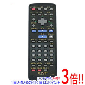 【いつでも2倍！1日と5．0のつく日は3倍！18日も3倍！】【中古】SHARP製 ビデオリモコン G1125GE