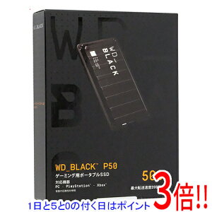 y15.0̂A18̓|Cg3{IzWestern Digital Q[pSSD WD_Black P50 Game Drive SSD WDBA3S5000ABK-JESN 500GB